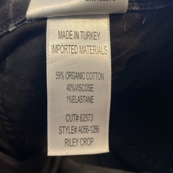 Agolde Riley Crop Jeans in Panoramic Sz 29 - Picture 9 of 9